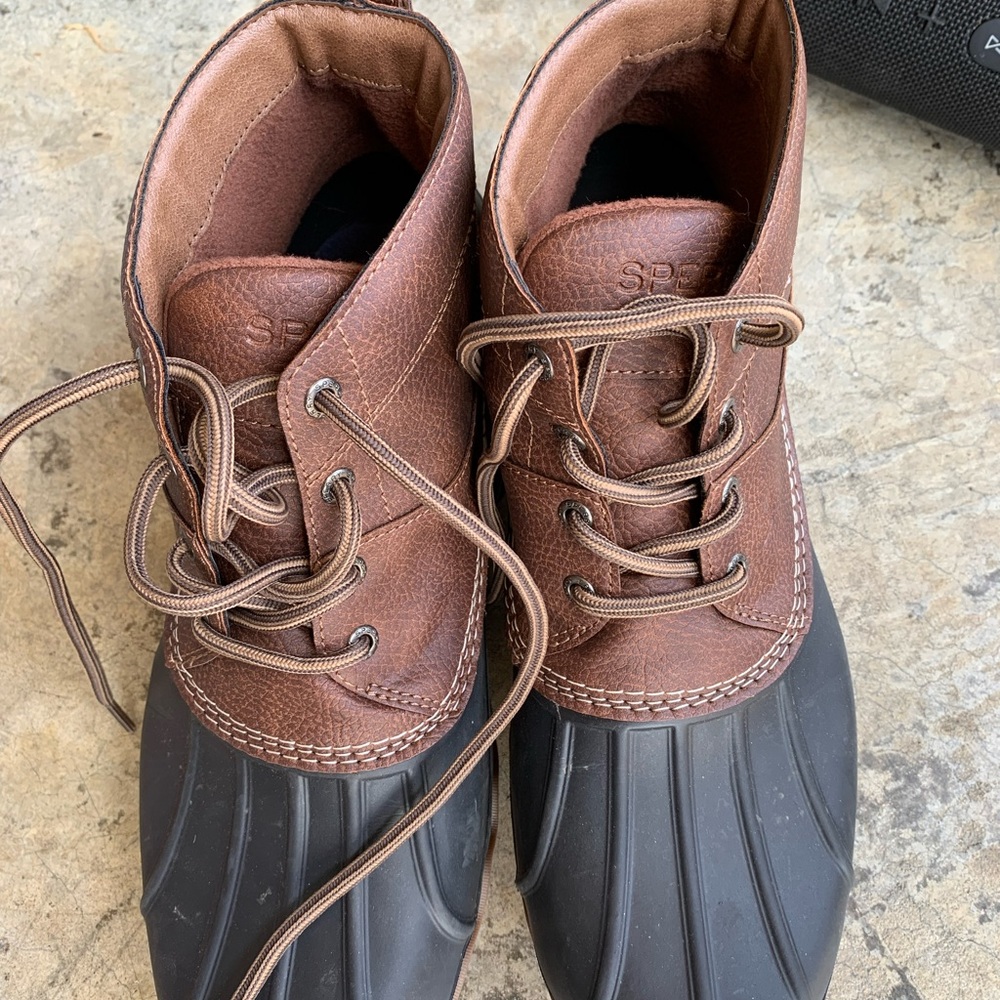 Sperry top-sider men water resistant boots 10